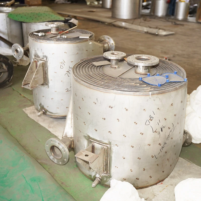 Vertical Spiral Heat Exchanger Vertical Spiral Heat Exchanger